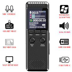 MÁY GHI ÂM SUNTECH V30C-32G