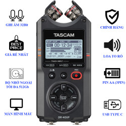 Máy Ghi Âm TASCAM DR-40XP